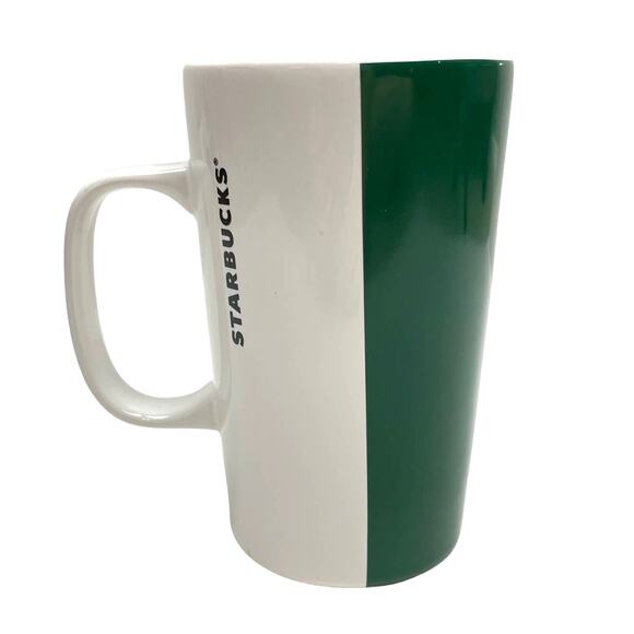 Starbucks | Dot Geometric Collection 2014 Mid Century Modern 16 oz Tall Mug - Picture 2 of 7